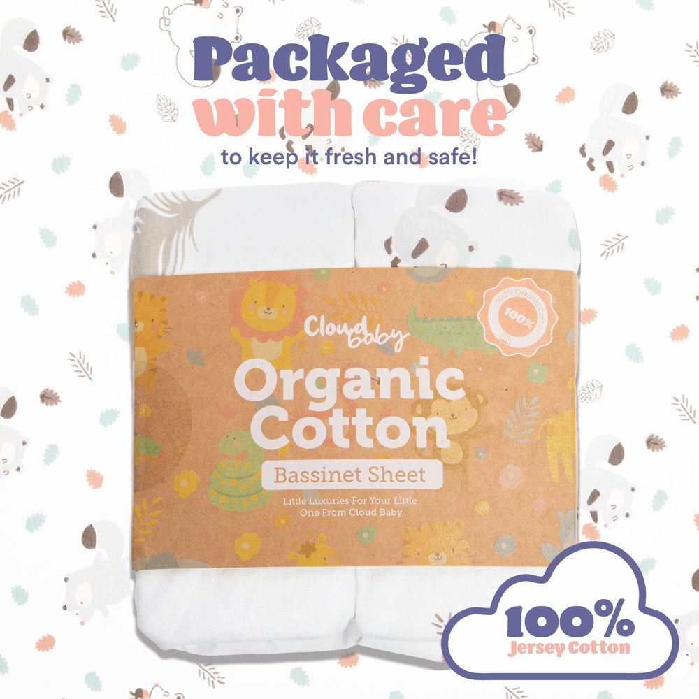 Cloud Baby Bassinet Sheet durable fabric for months of cozy sleep