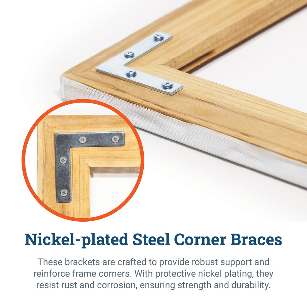Cloverdale Supply chair frame corner brace installed for stable seating.