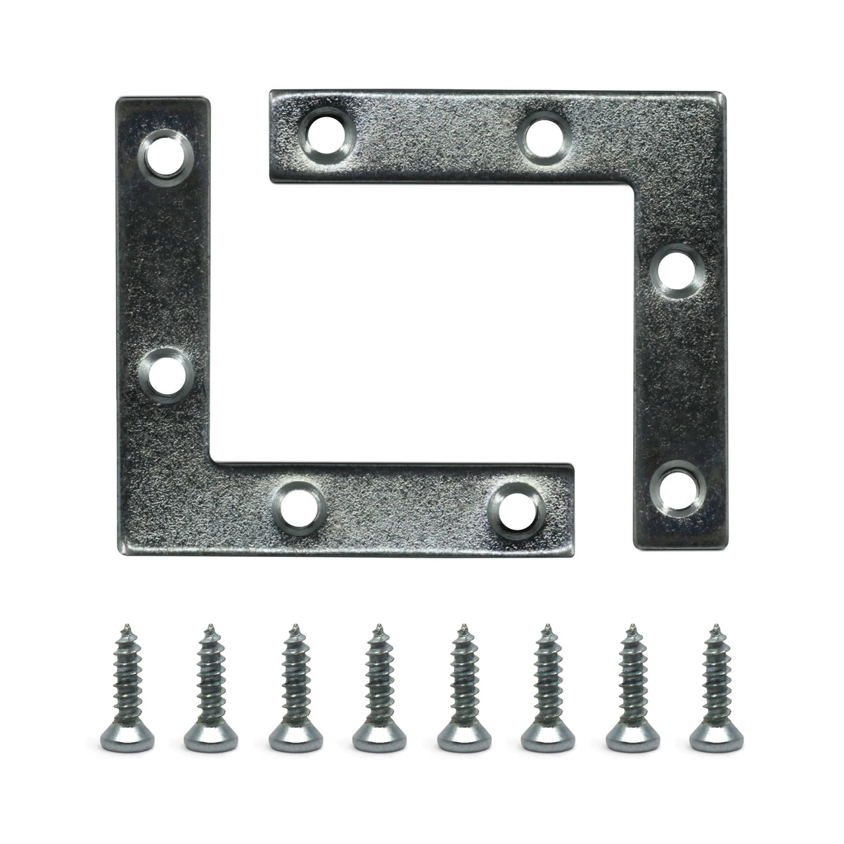 Cloverdale Supply metal brackets on a wood frame for durable reinforcement.
