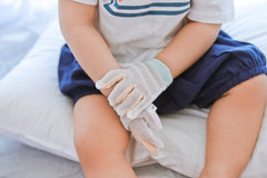 Cloverhome easy-clean thumb guard cleans quickly after use