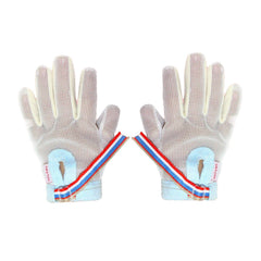Cloverhome thumb-sucking guard on baby hand to discourage finger sucking