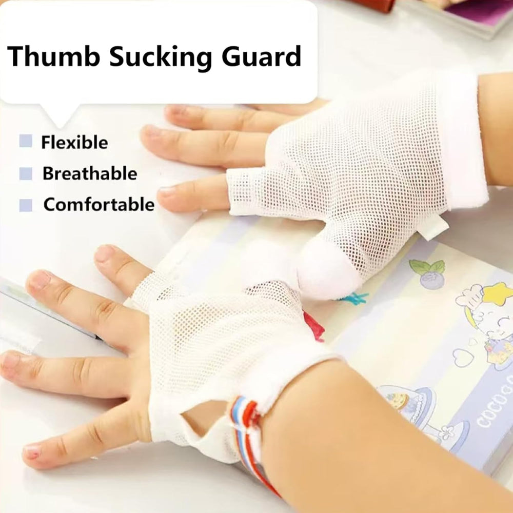 Cloverhome Thumb Sucking Guard in soft breathable material for child comfort