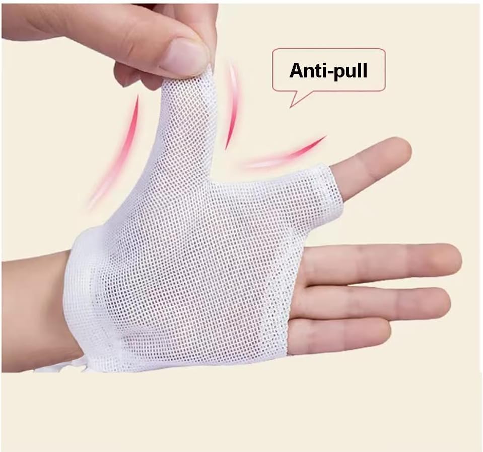 Cloverhome Thumb Sucking Guard XXL anti-removal design stays on during sleep.