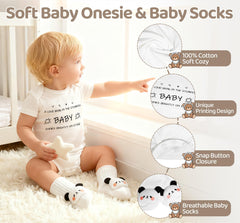 CLTTCLLCT new mom gift set baby socks soft everyday wear