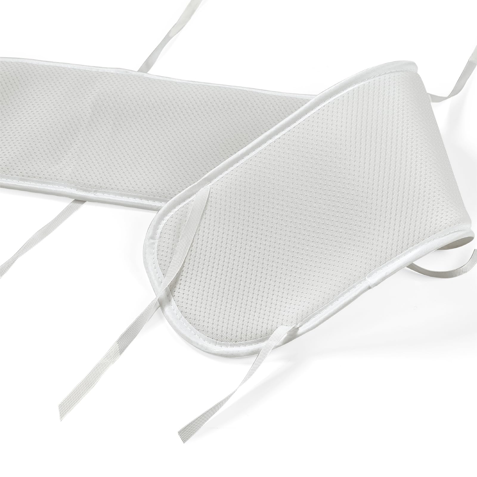 CLYCSRC mesh set demonstrates easy access and top rail compatibility for crib safety.