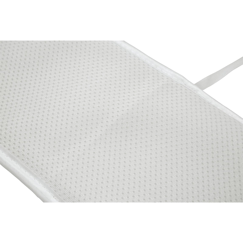 CLYCSRC gray mesh kit designed for crib top rails, lightweight and breathable for naps.