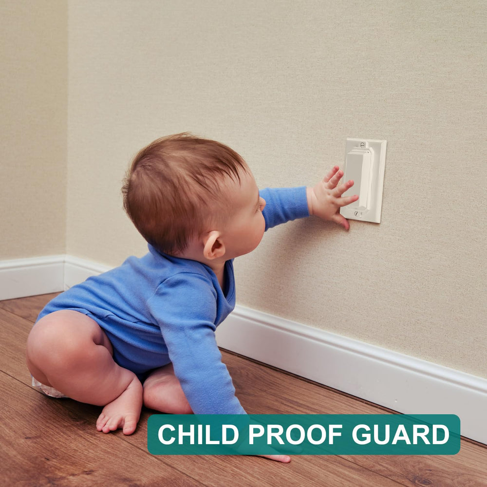 CLYMENE child-proof switch cover designed for safer home use.