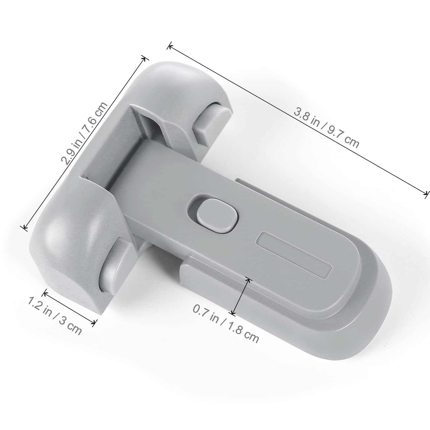 CLYMENE simple latch design suits outdoor mini fridges and freezers.