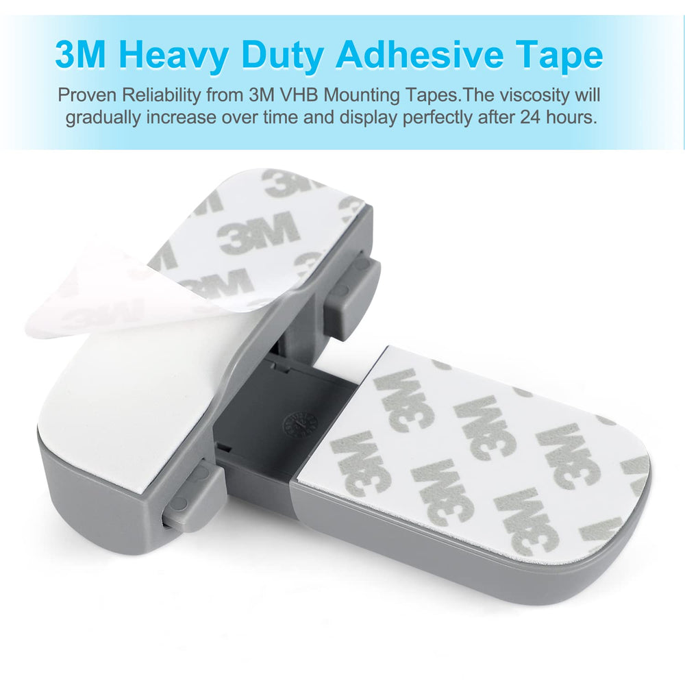 CLYMENE grey door lock helps prevent door ajar and drafts.