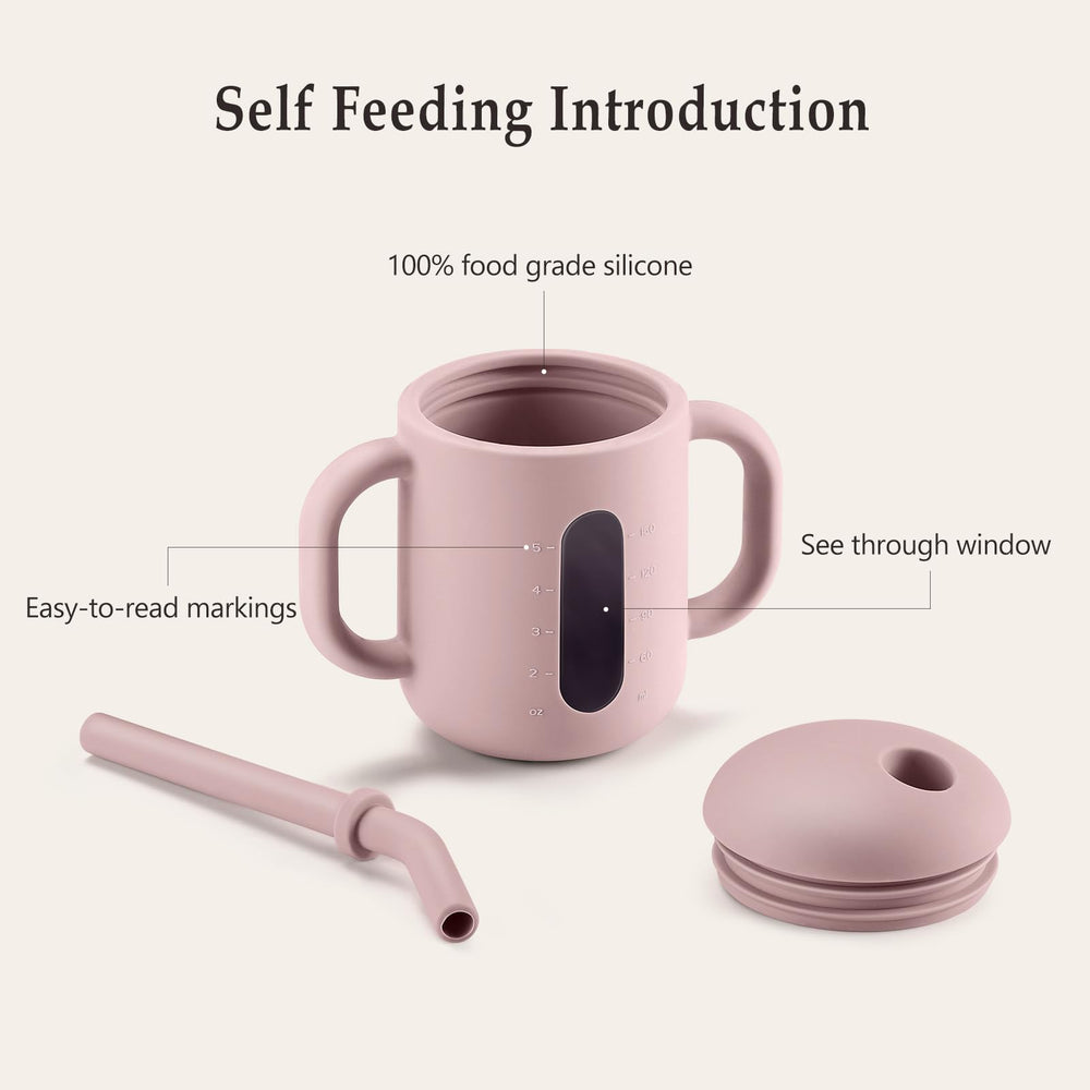CLYMENE see-through window shows liquid level for portion control and mindful sipping.
