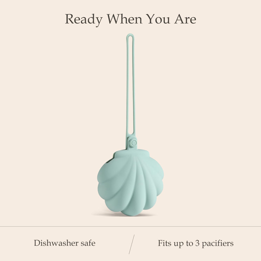 CLYMENE seashell design adds boutique flair to baby gear.