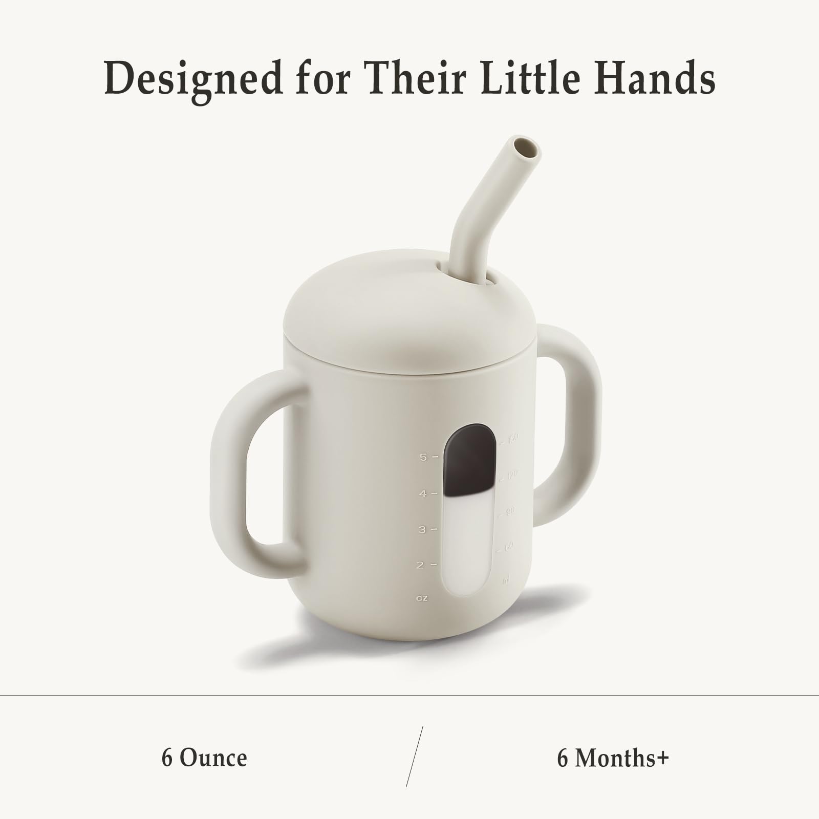 CLYMENE training cup is easy to clean, safe for hot liquids.