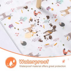 CLYMENE Splat Mat folds compactly for travel and on-the-go use.