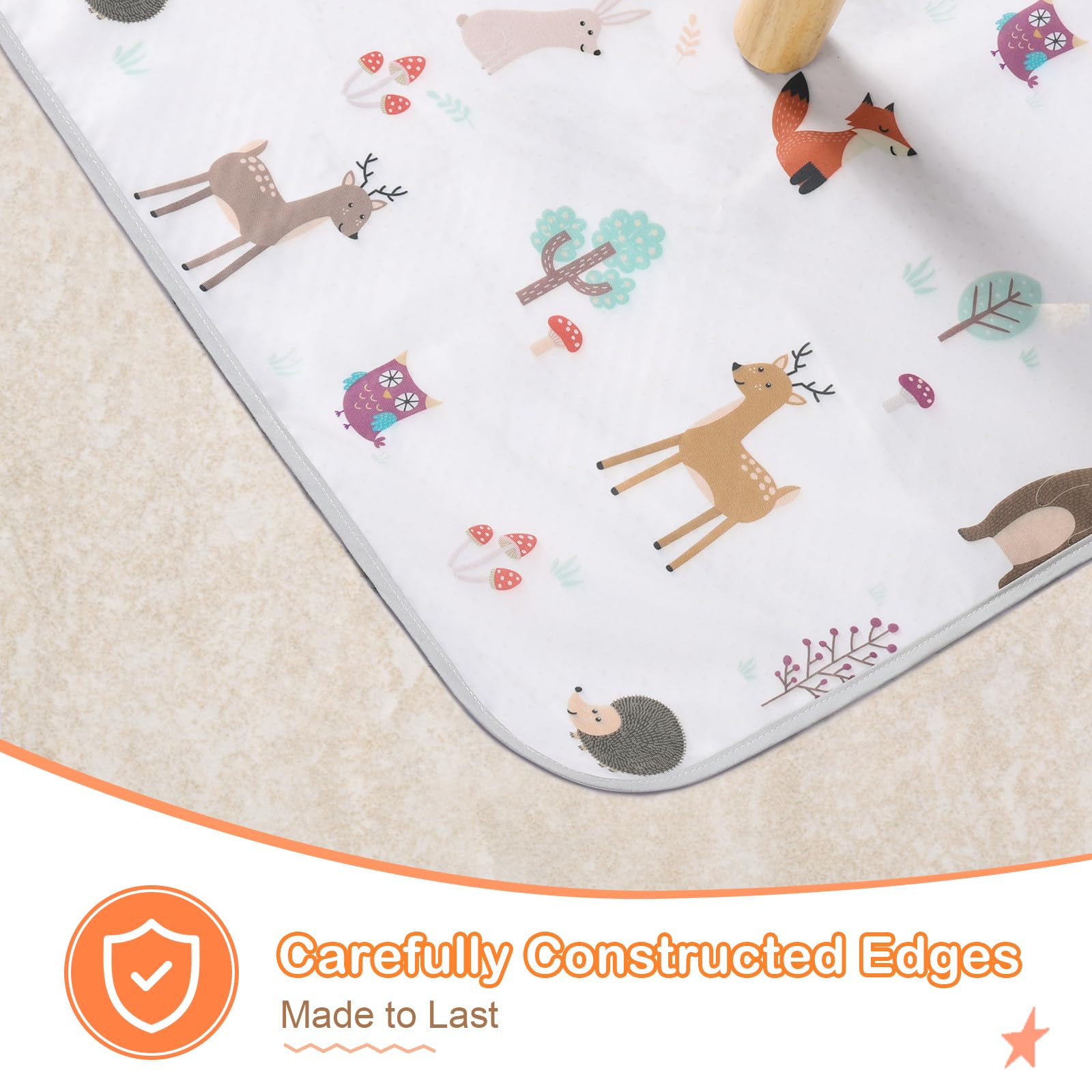 CLYMENE Waterproof surface shields surfaces from liquids during spills.