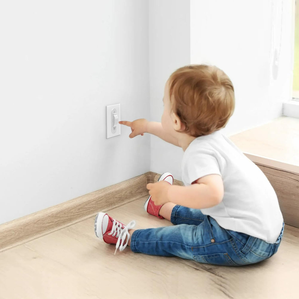 CLYMENE wall switch guard featuring child-proof design for safer busy spaces