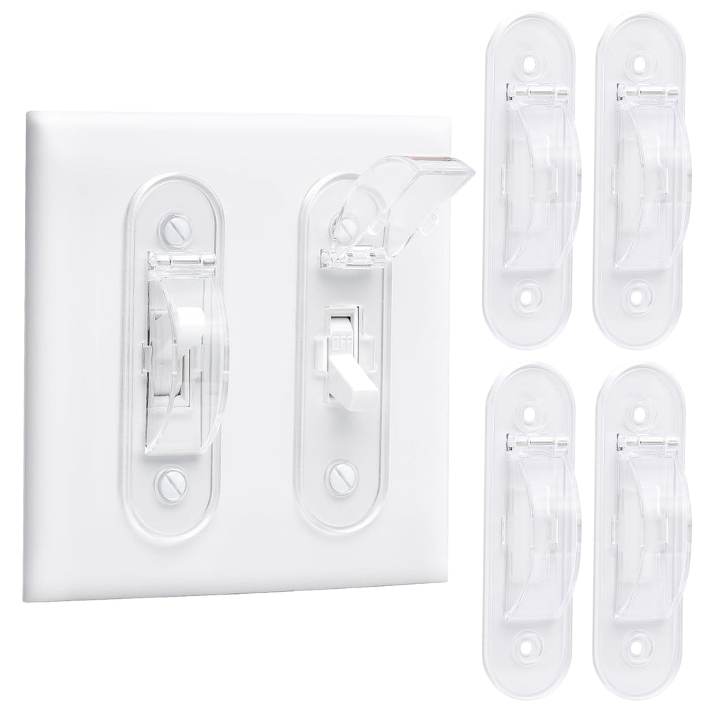 CLYMENE wall switch guard toggle-style protects against accidental power shifts