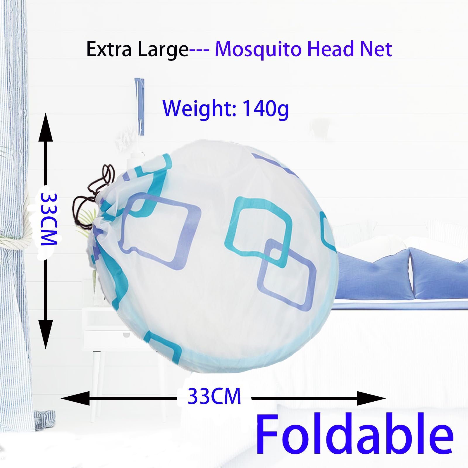 CMINGJ breathable mesh polyester head net offers cool comfort while protecting.