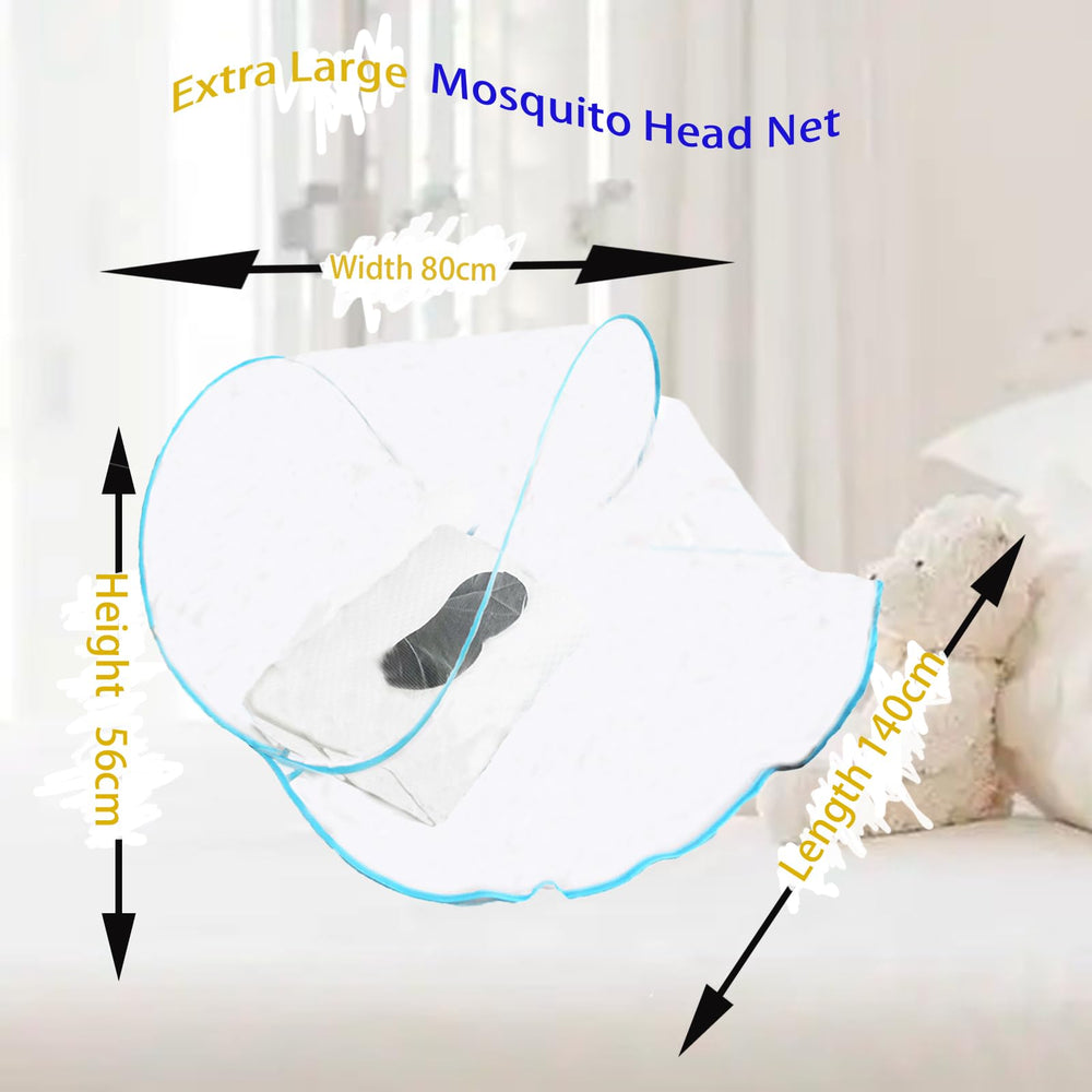CMINGJ foldable mosquito net travel compact fits backpacks and camping gear.