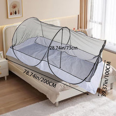 CMINGJ pop-up mosquito net ideal for camping use and quick shelter