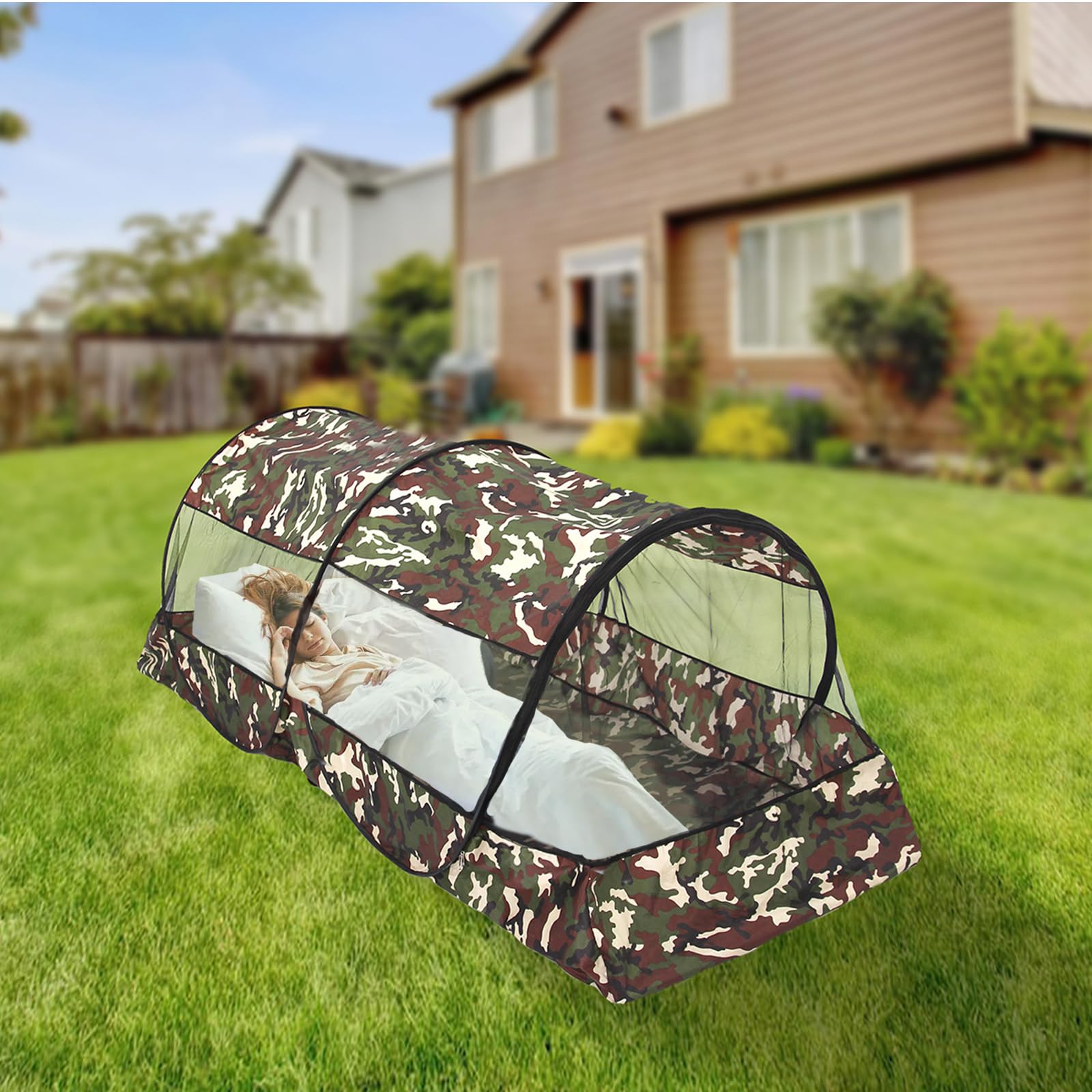 CMINGJ pop-up design unfolds instantly for travel protection