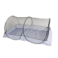 CMINGJ portable mosquito net with foldable pop-up design for quick setup in bed