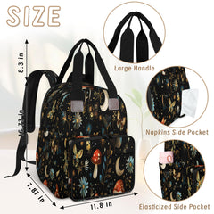 CNNINGYI backpack features USB port and cable for convenient on-the-go phone charging.