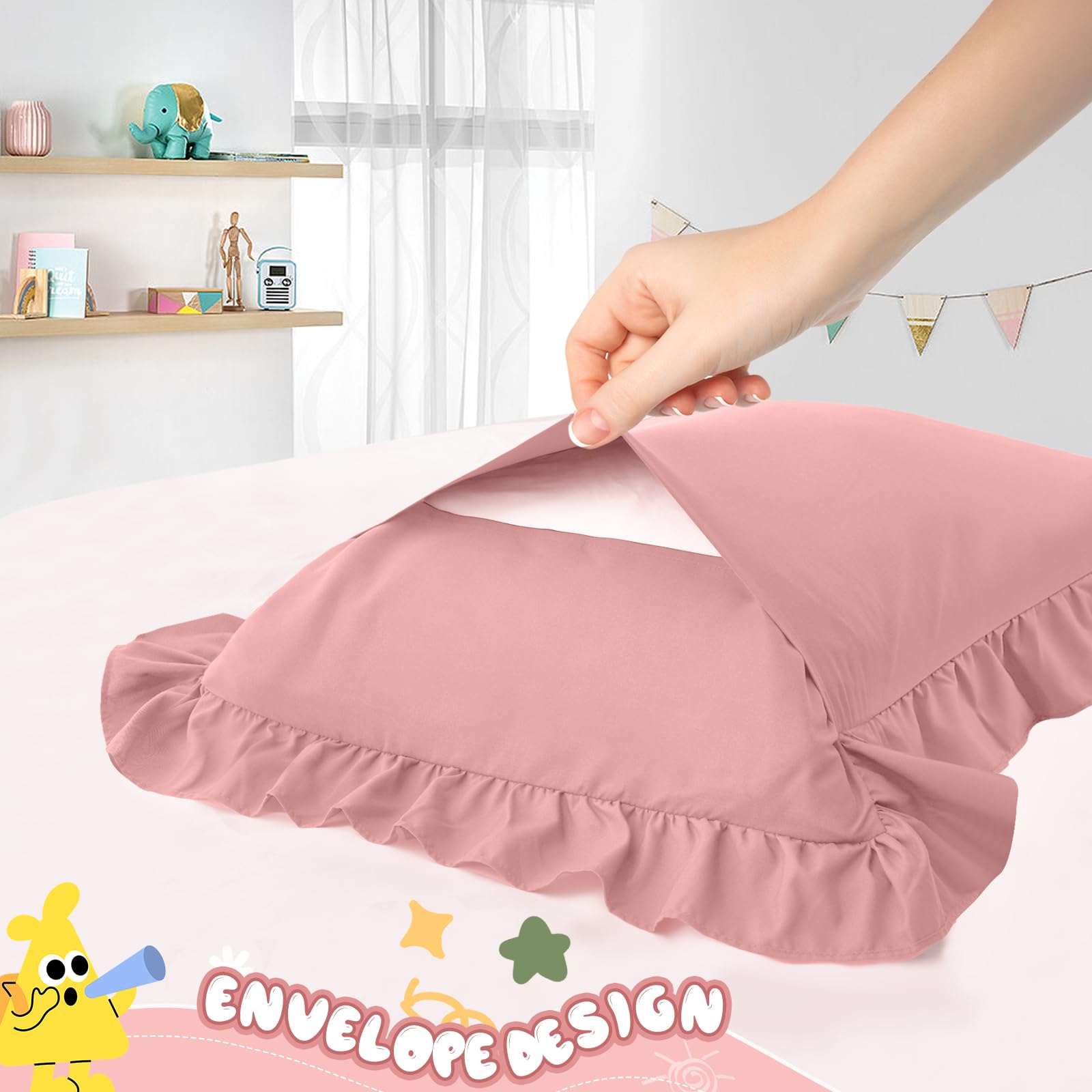Cobedzy travel-friendly pillowcase set for on-the-go comfort