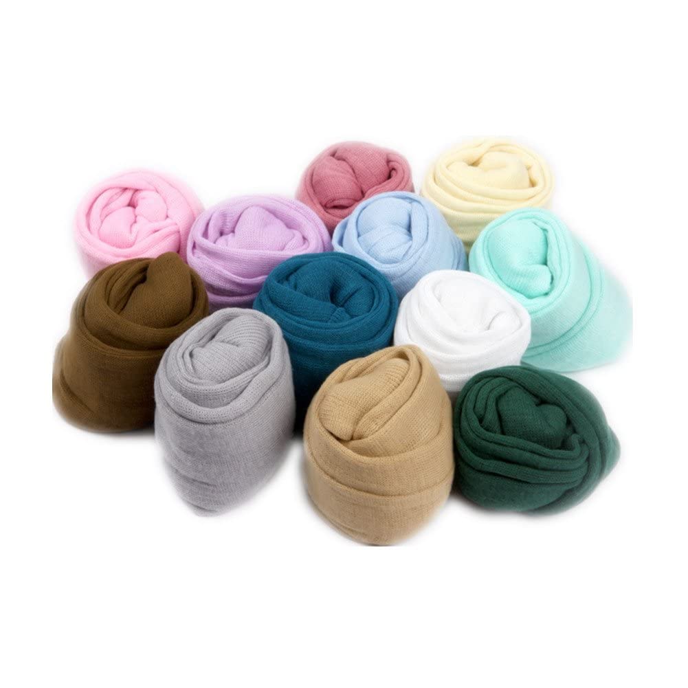 Coberllus brown knit texture wrap ideal for baby cocoon setups in studio