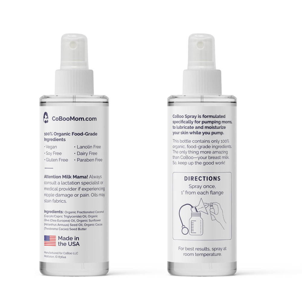 CoBoo brand labeling on packaging reinforces trusted, mom-created support