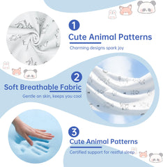 Cocellona memory foam core with CertiPUR-US certification.