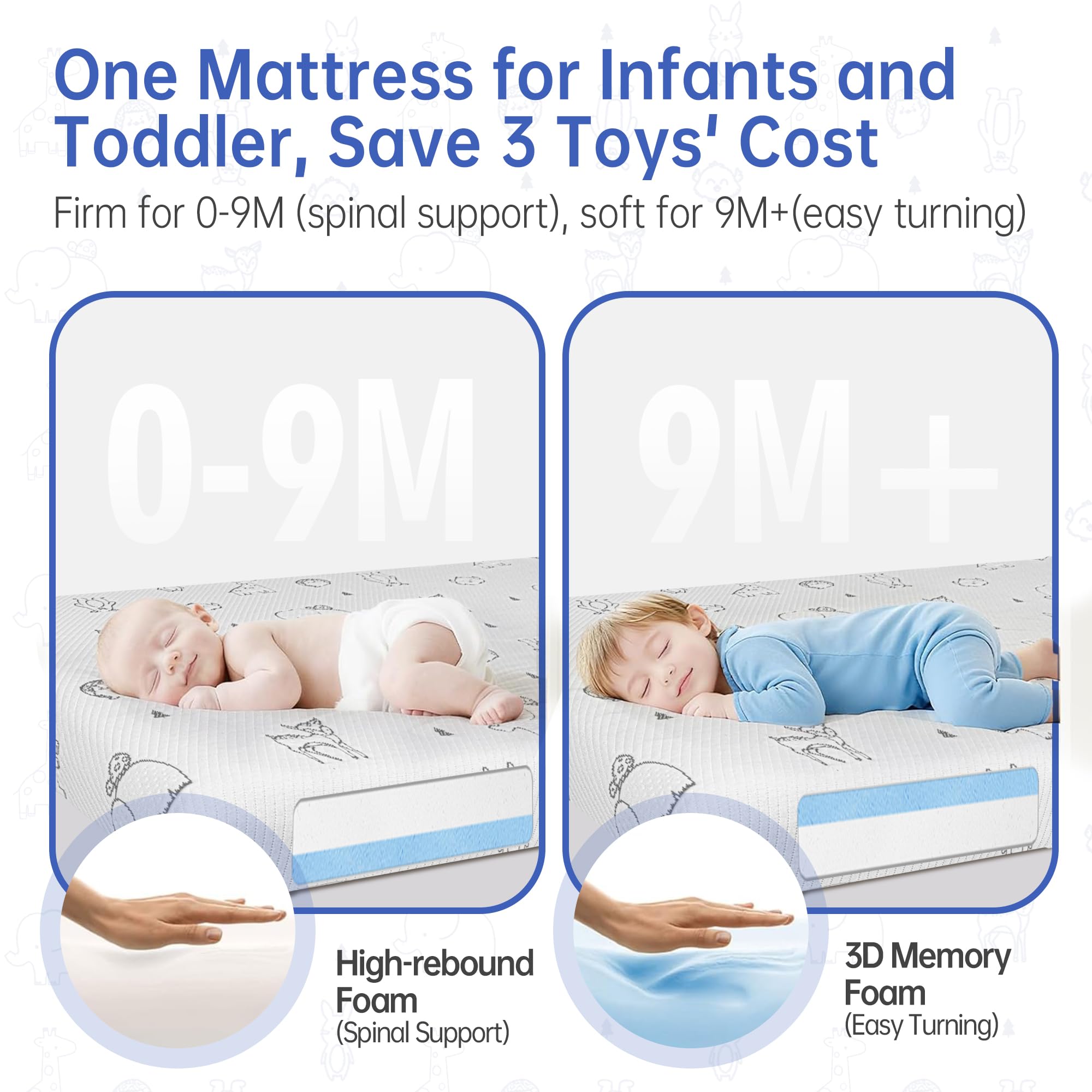 Cocellona portable travel mattress rolls compactly for on-the-go sleep.
