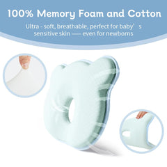 Cococu car-seat and stroller pillow clips securely for travel