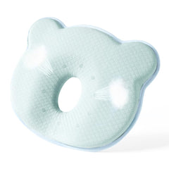Cococu memory foam baby pillow supports newborn heads for crib sleep