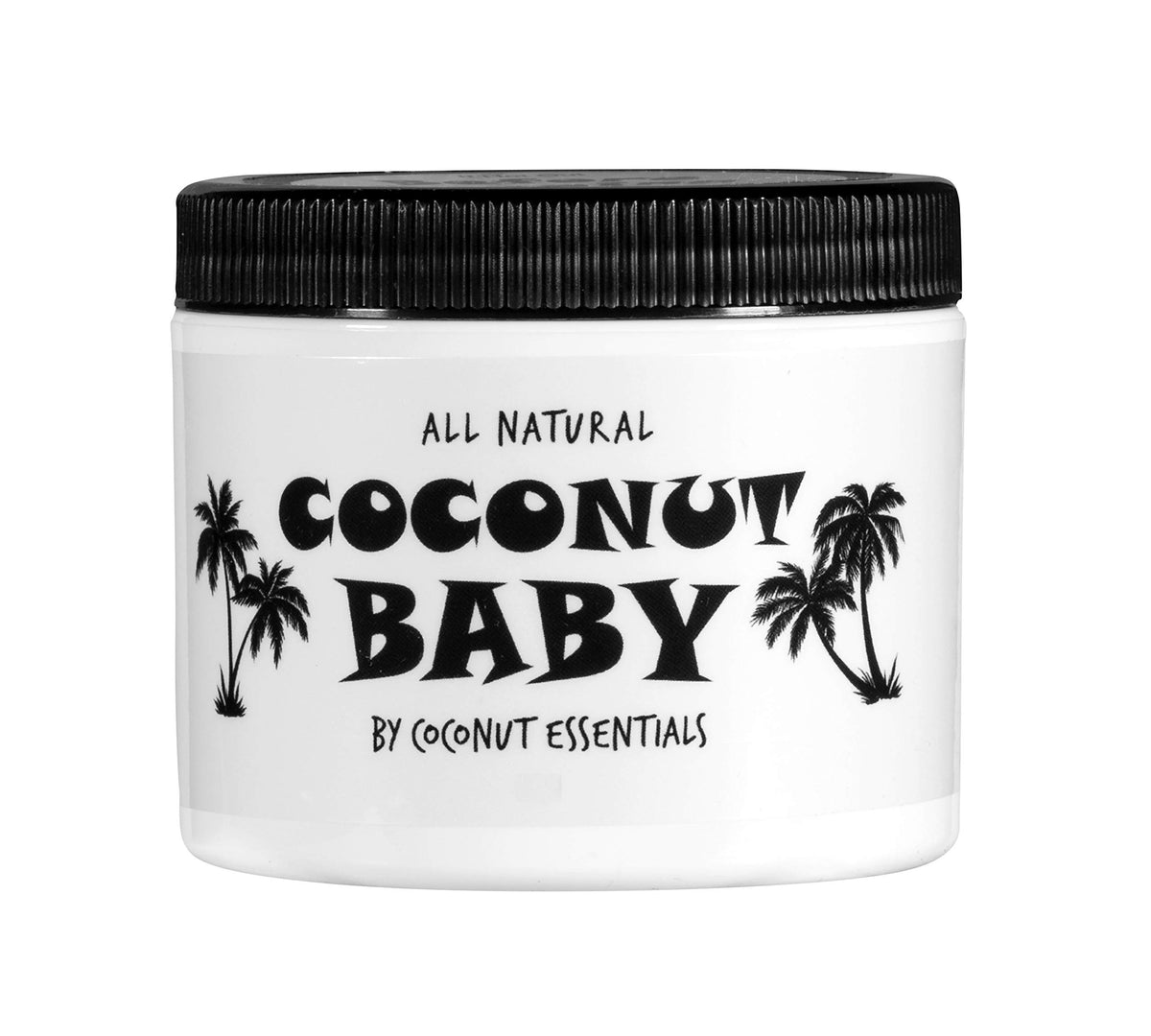 Coconut Essentials Coconut Baby Oil bottle for gentle daily moisture.
