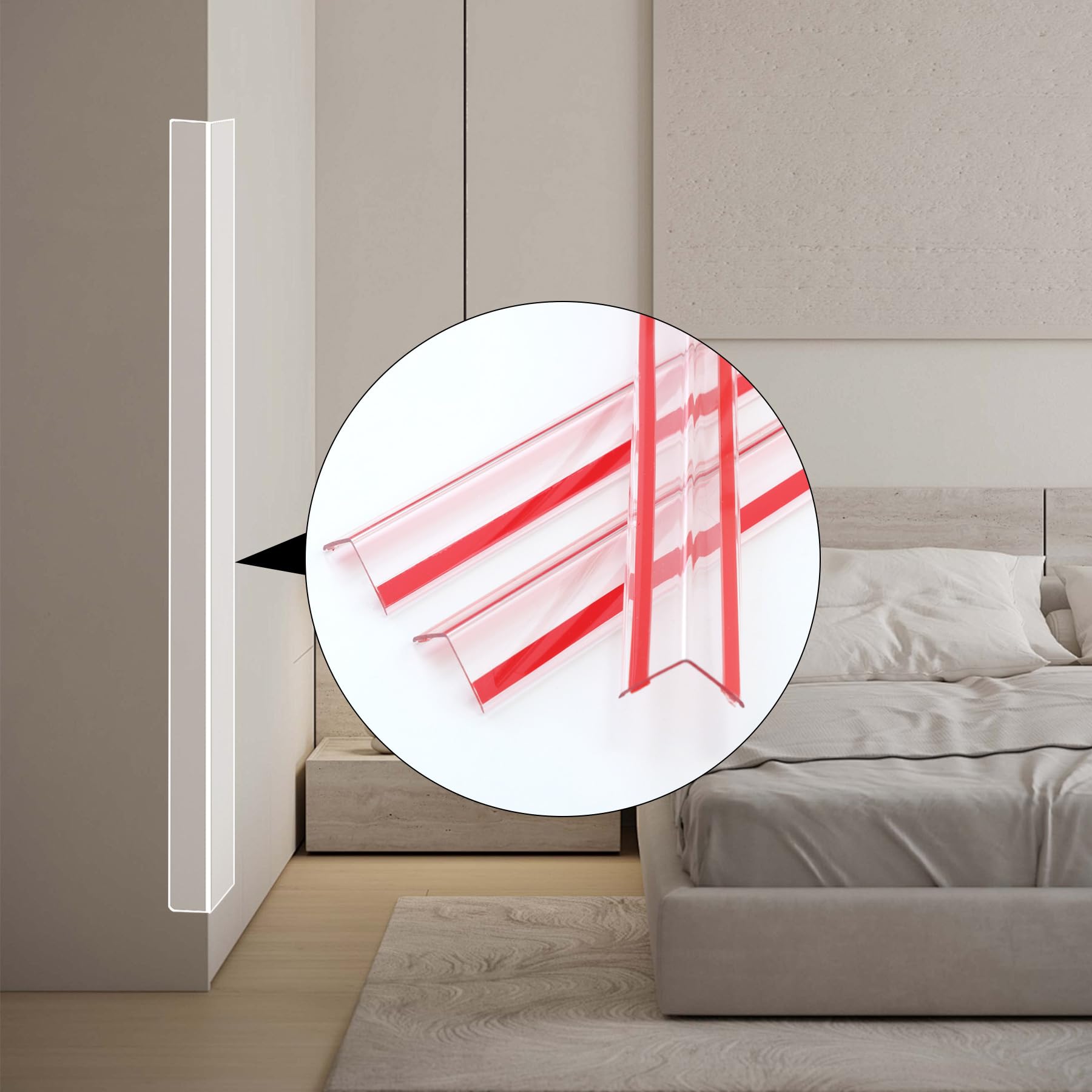 Coengwui low-maintenance design stays clean with simple damp cloth upkeep