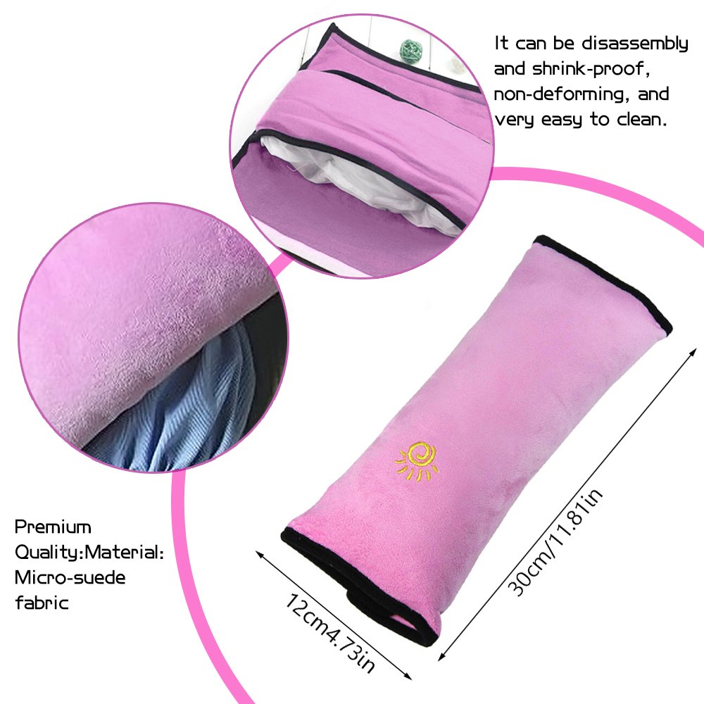 COFFLED car seat neck rest for kids adds gentle cushioning on rides.
