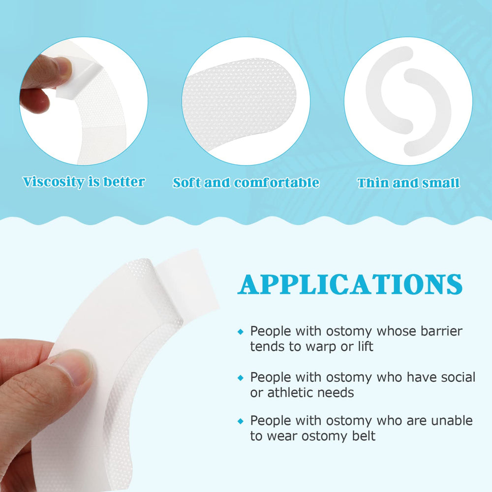 COHEALI stoma tape easy-application design for quick attachment.