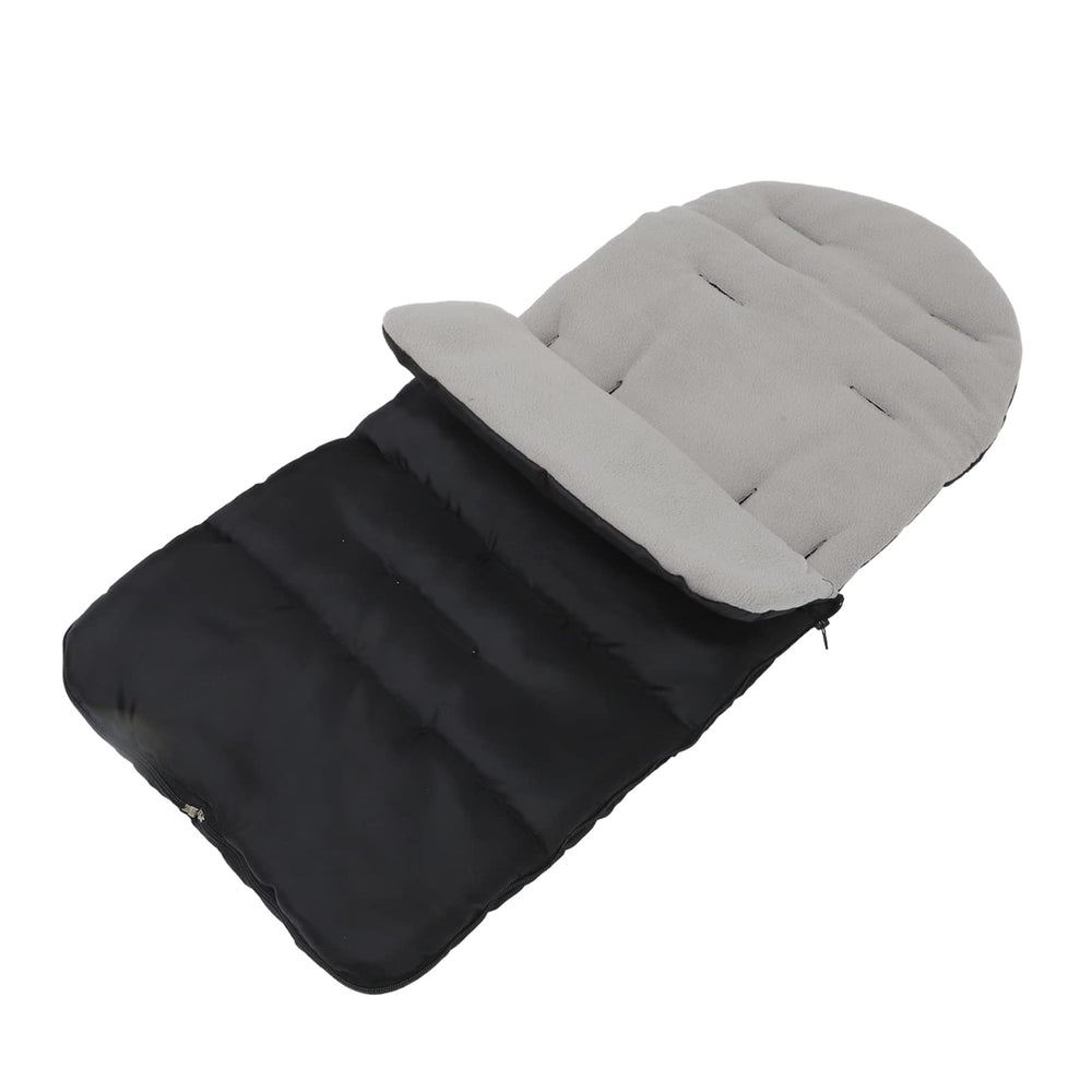 COHEALI universal baby footmuff for strollers in gray provides winter warmth for outdoor outings.