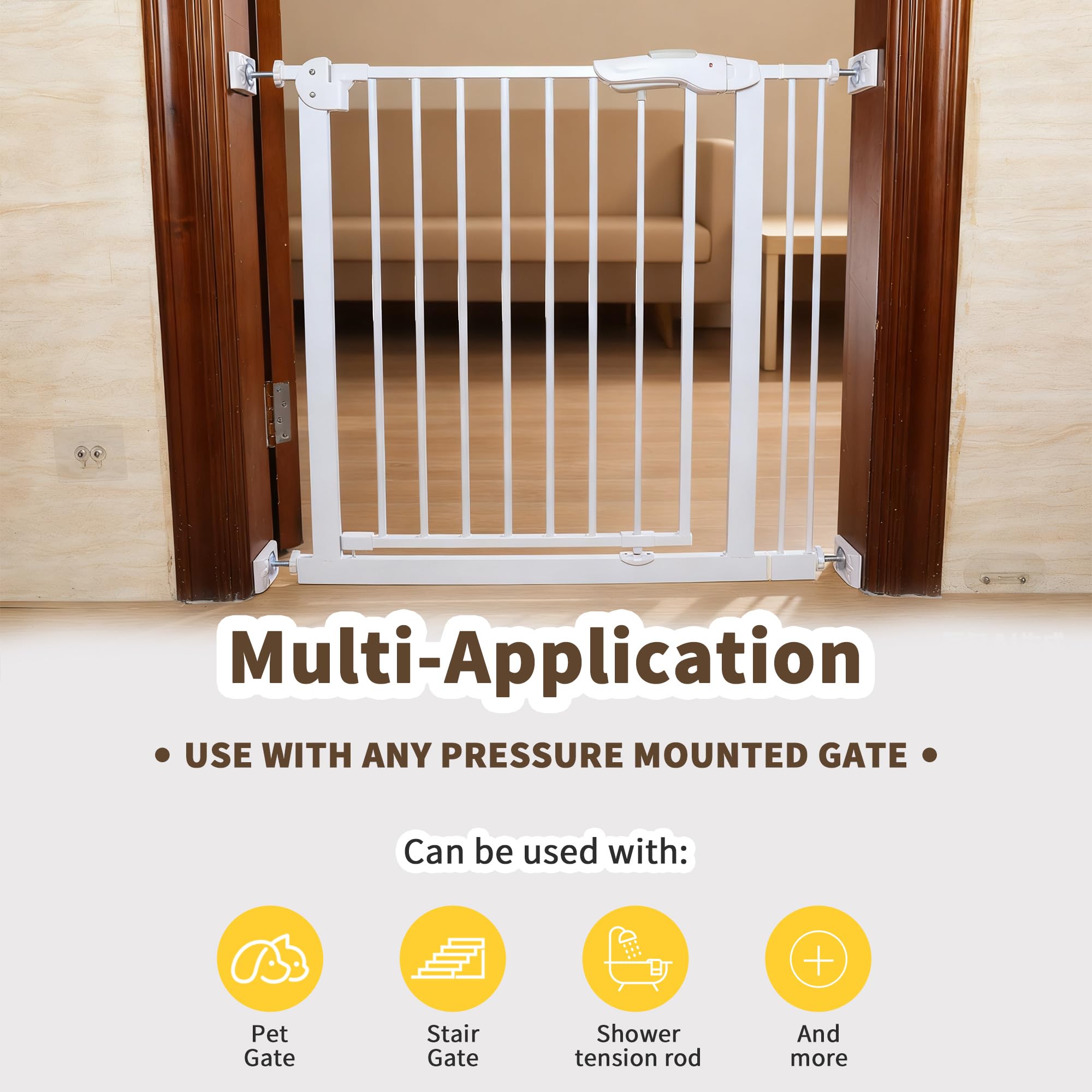 COIHTOE durable wall padding for gates maintains cushion over time