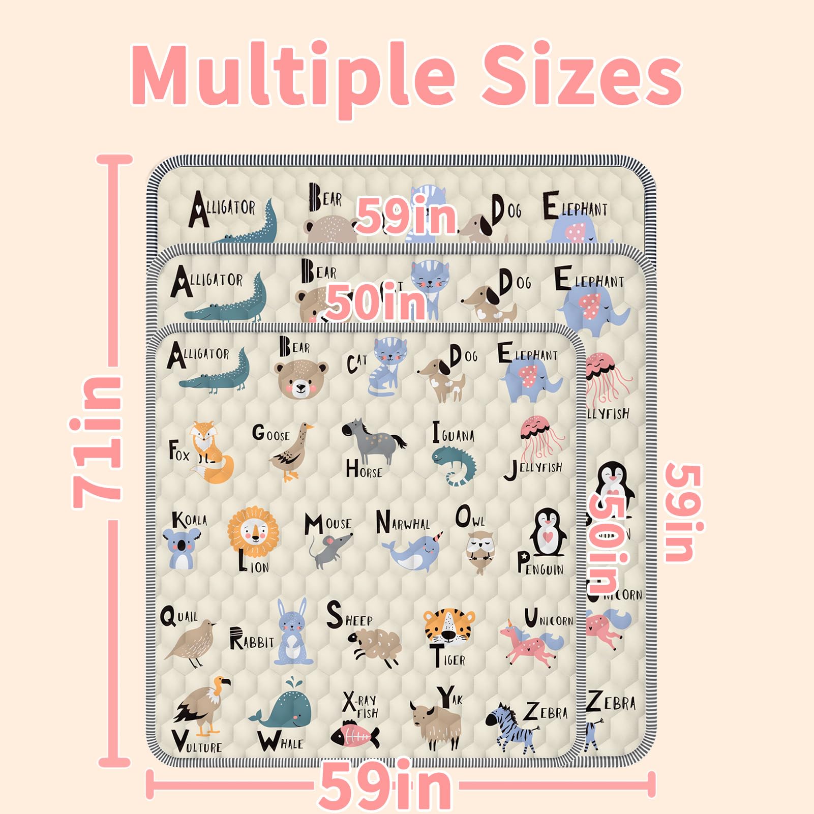 Coilace play mat animal-design encourages imaginative play and exploration