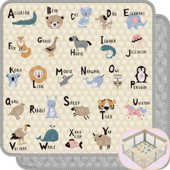 Coilace baby play mat with soft surface for crawling and tummy time.