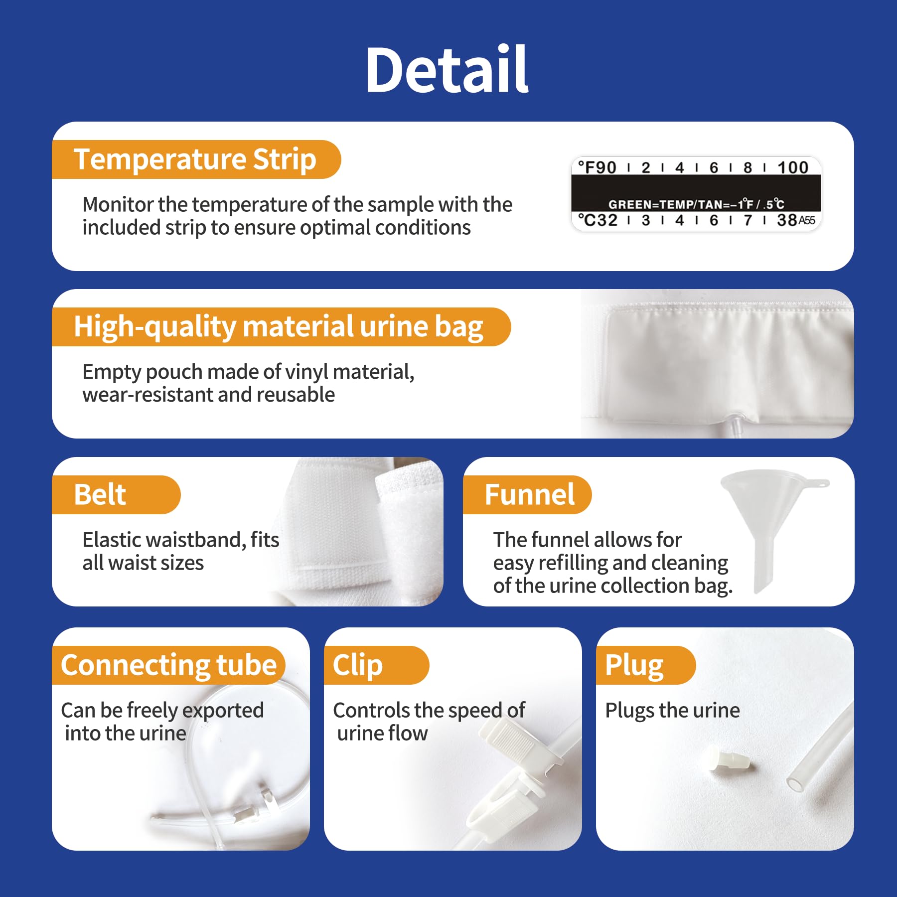 Coinore kit offers two sizes: 88 cm and 110 cm.