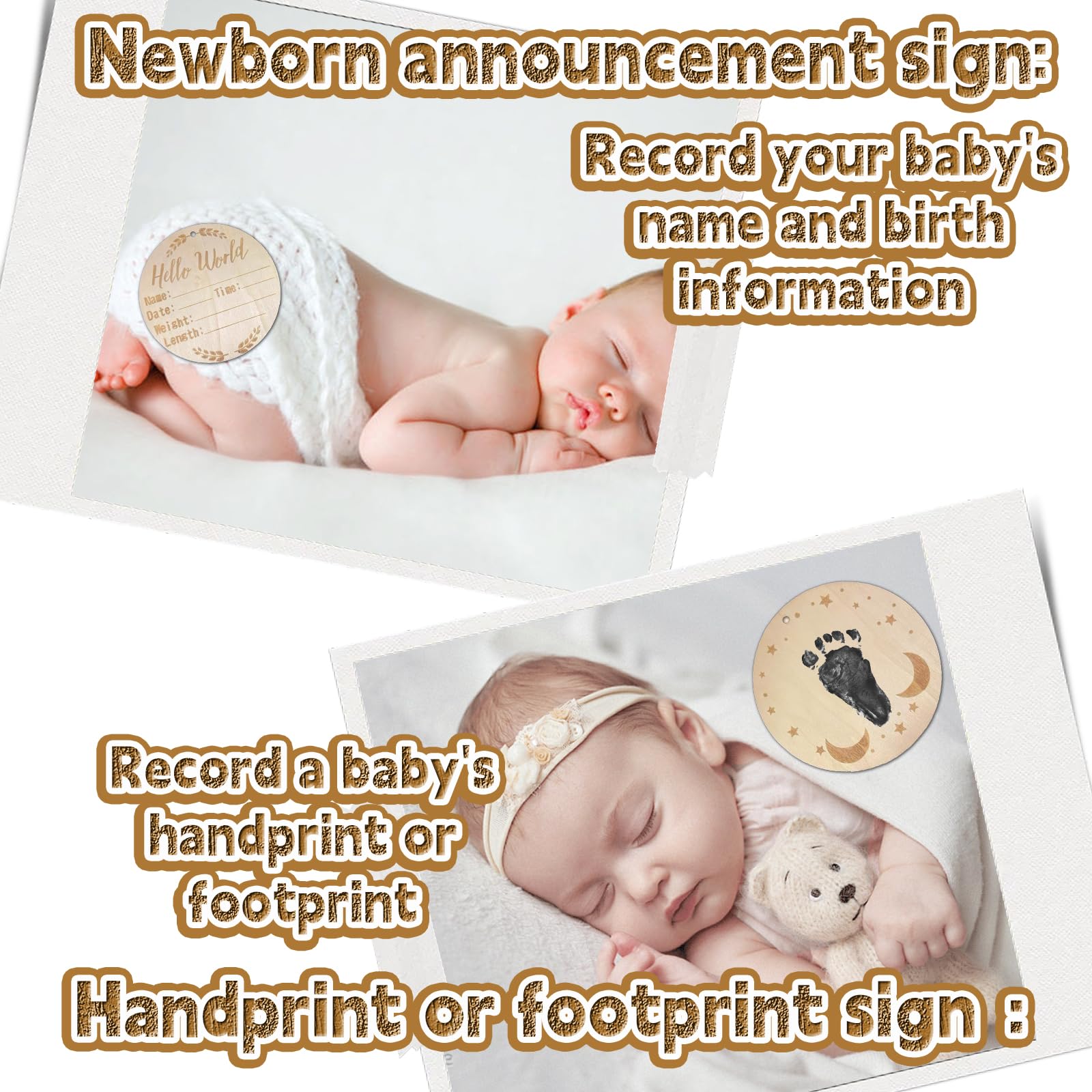 COLAYERIST marker for personalization on milestone photos