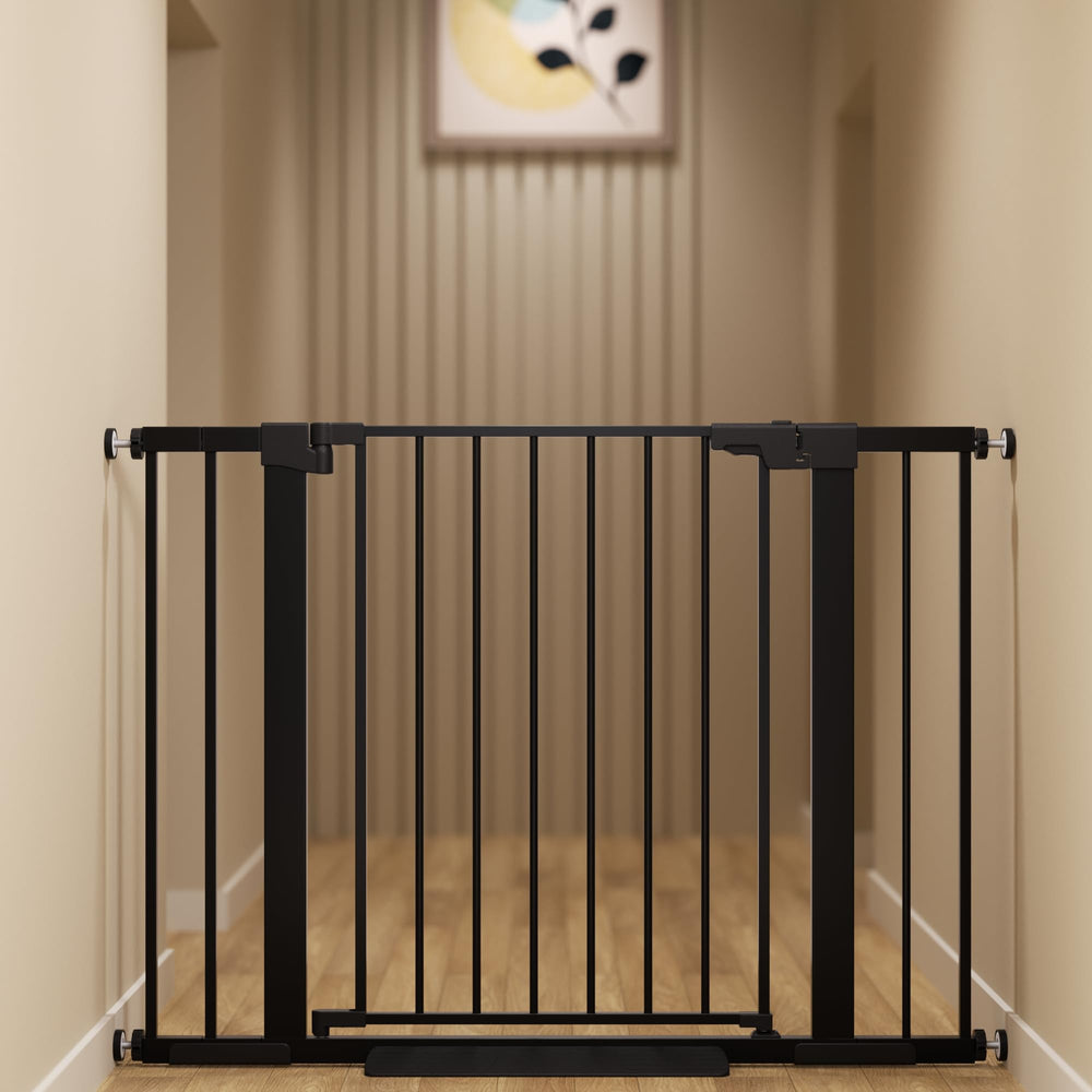 Colbabe gate standing 30 inches tall for indoor use, sturdy and dependable