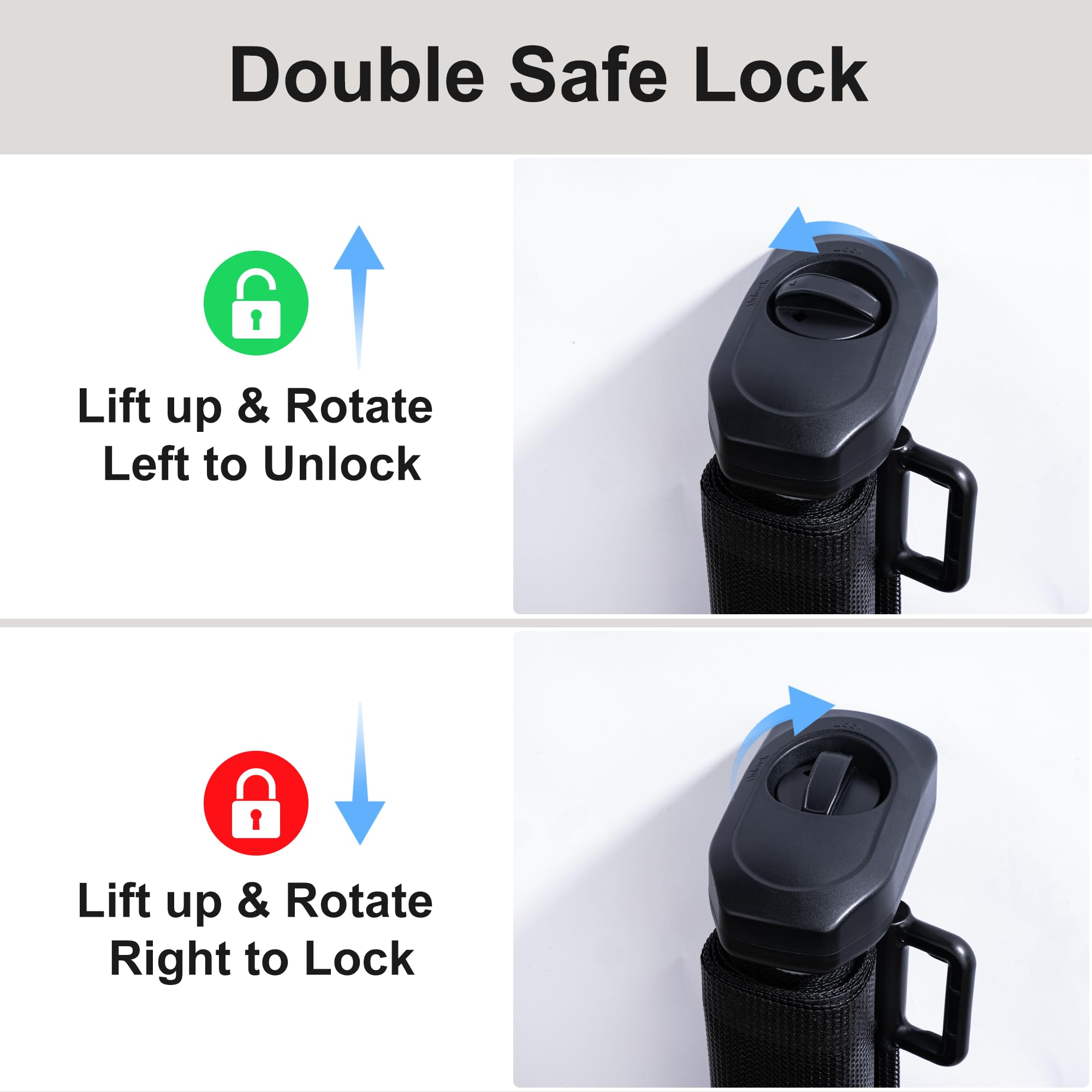 Colbabe hardware-mounted installation option for secure setup.