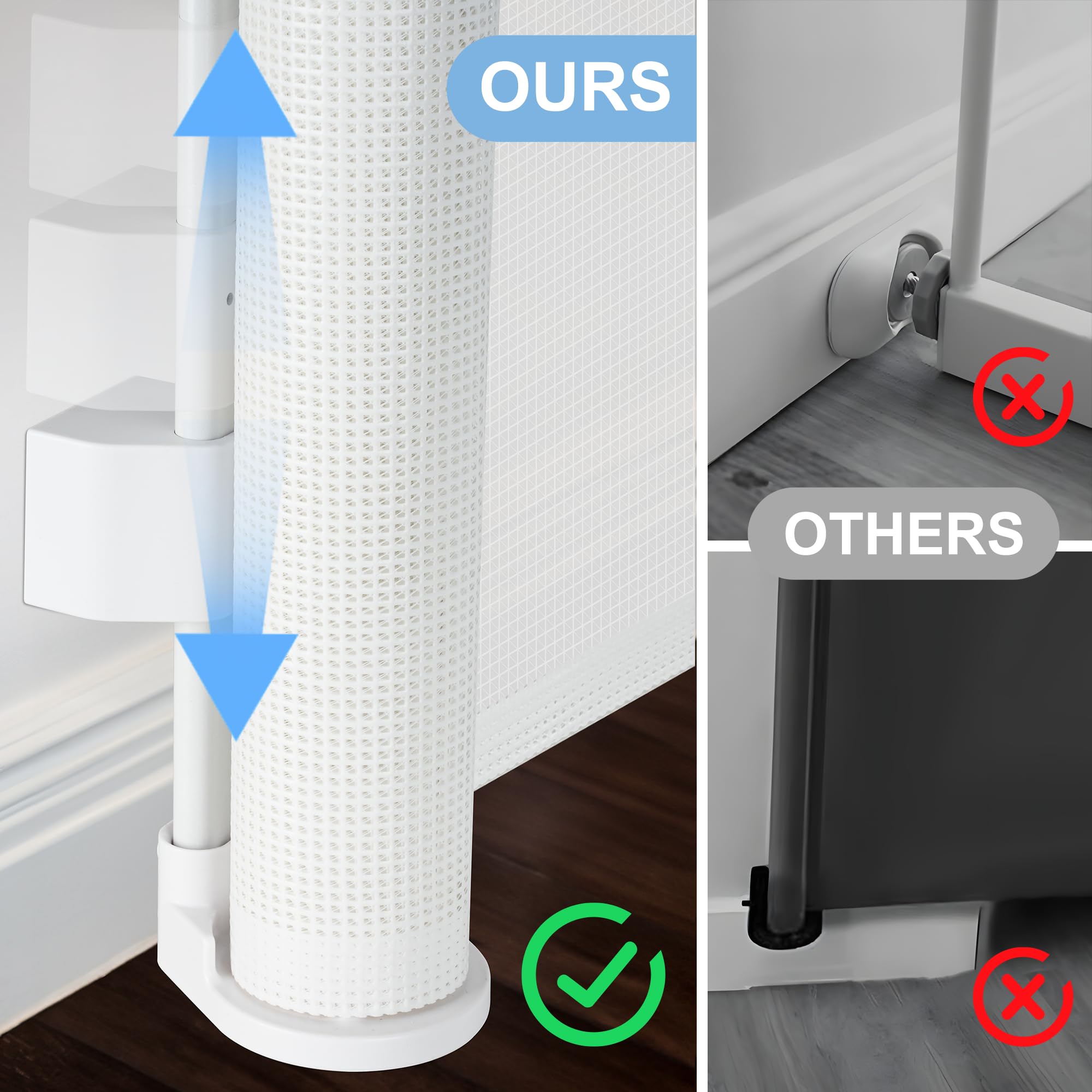 Colbabe top-mounted safety lock provides added security.