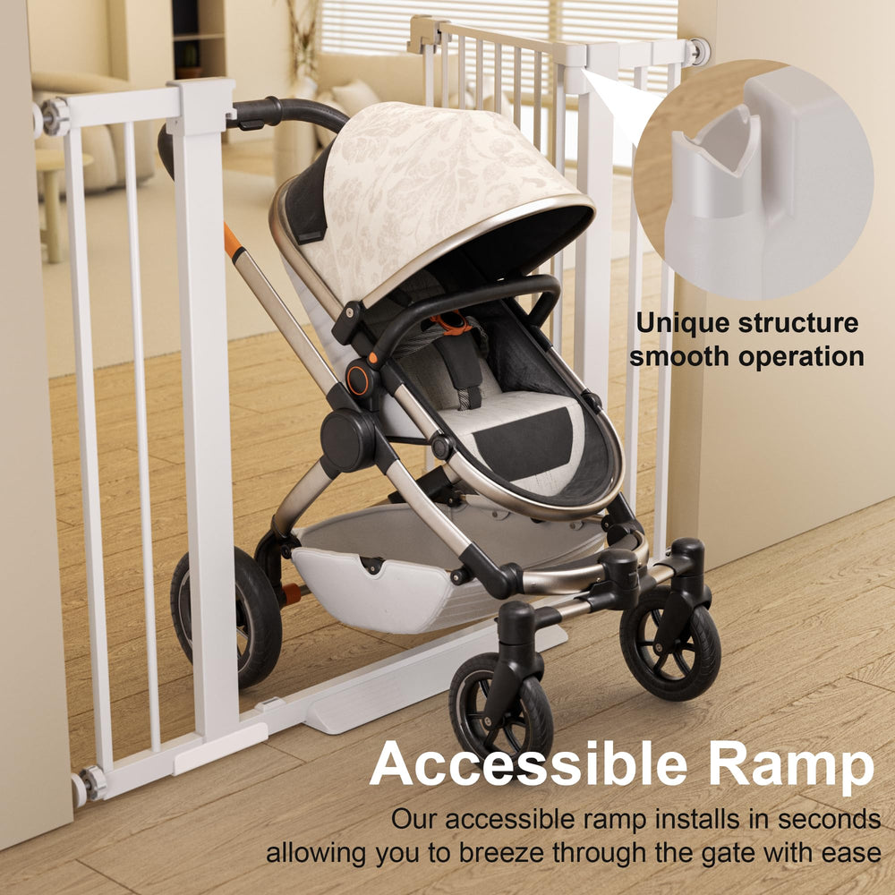 Colbabe walk-through design enables easy passage.