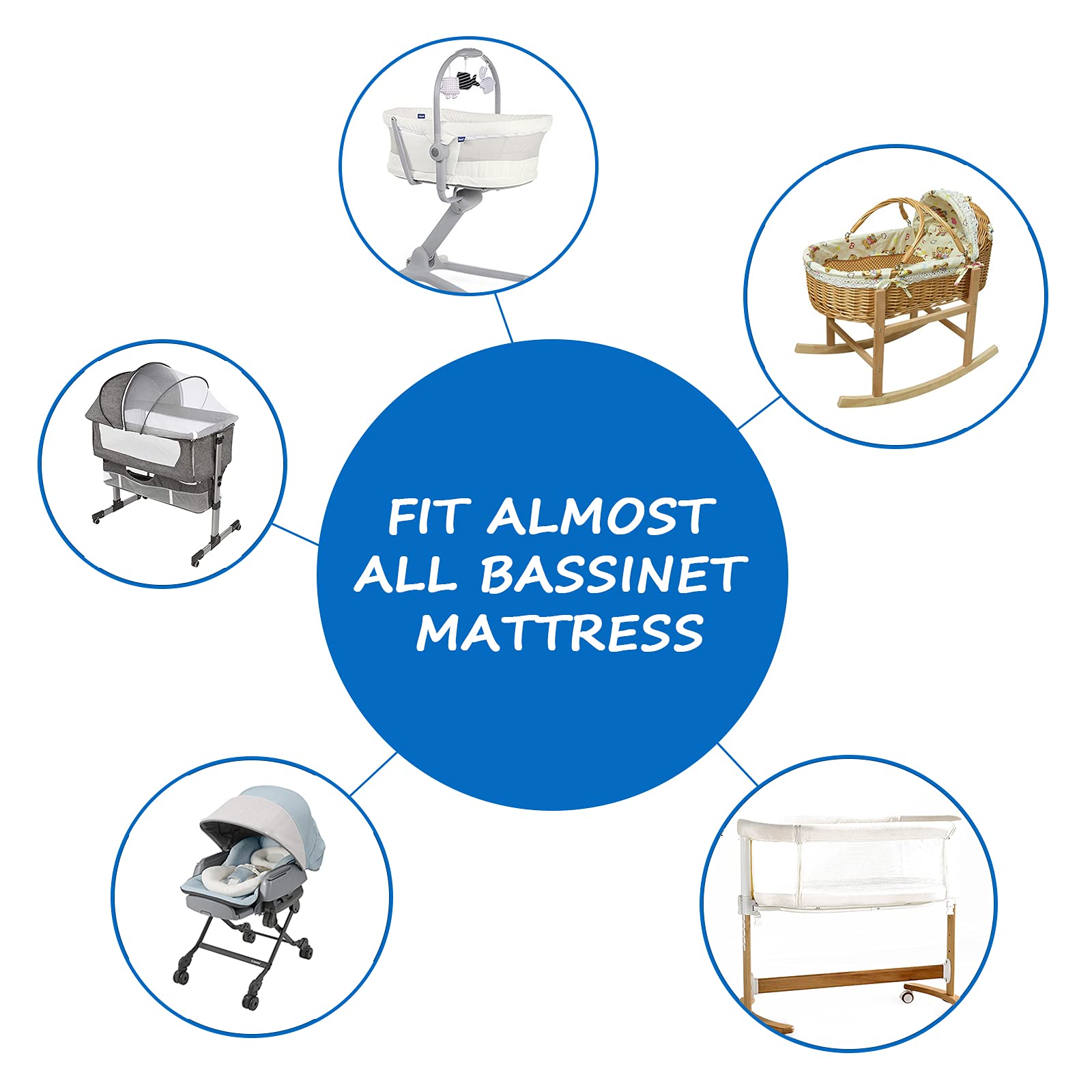 Soft microfiber fabric delivers gentle touch and breathable comfort for baby