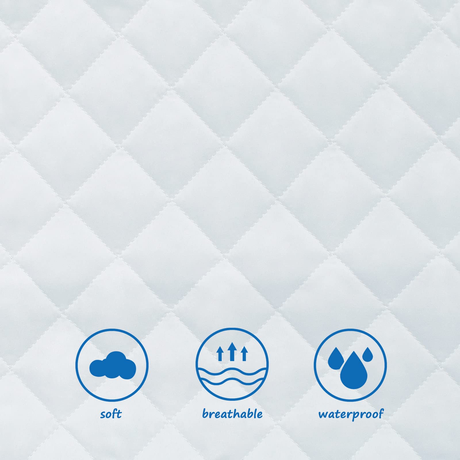 Coldwind pad fits Halo and other bassinets for easy setup