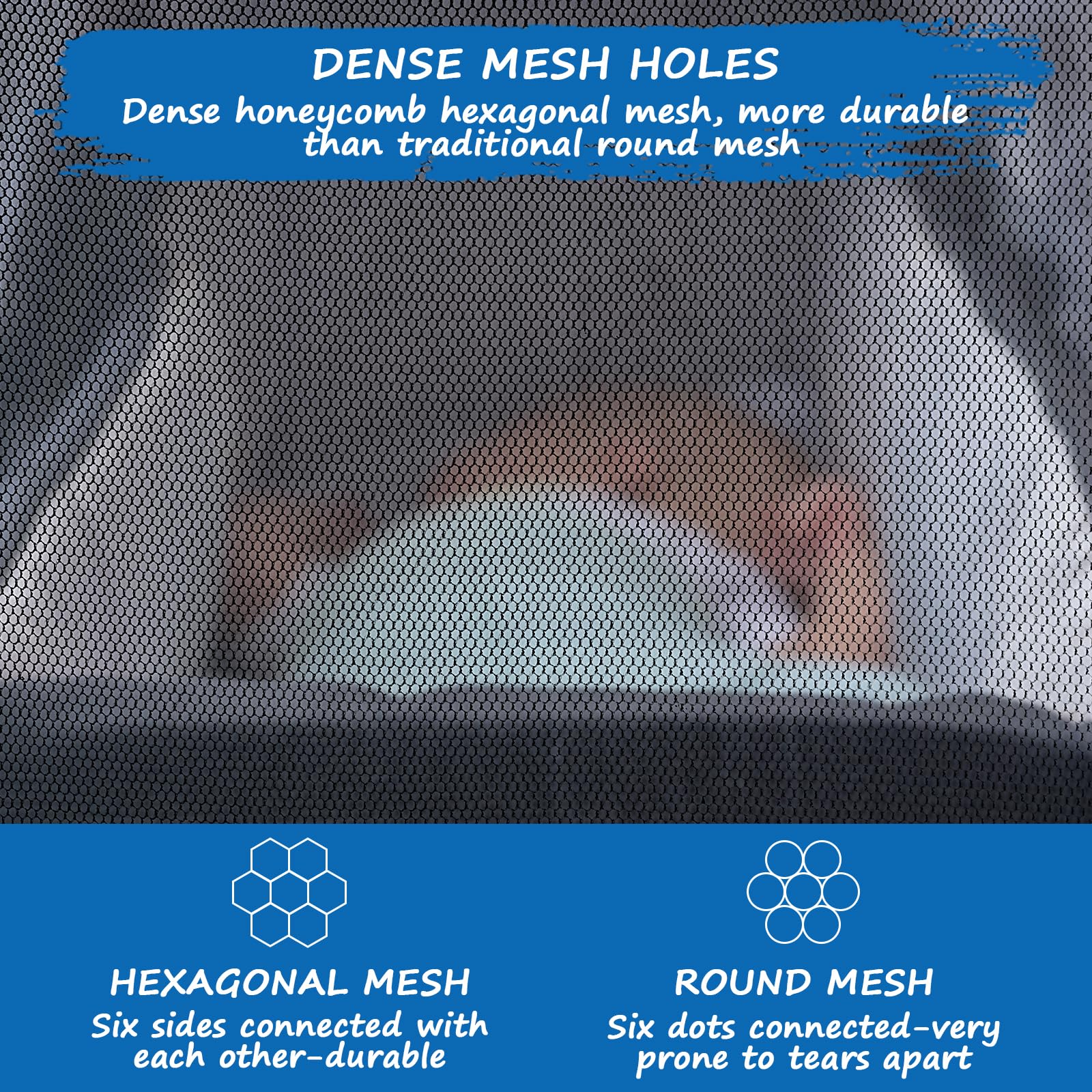 Coldwind mini crib insect netting keeps indoor naps bite-free and comfortable